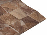 Wall Panel 11 pcs Whitewashed 30 x 30 x 2 cm Solid Teak wood 42046462