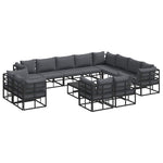 Garden Sofa Set with Cushion 13 pcs 3378935