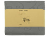 Table Cloth 5 pcs Rectangular Light Grey 140 x 260 cm 42040479