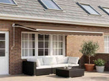 Awning Replacement Fabric Taupe 6 x 3 m Polyester 964853
