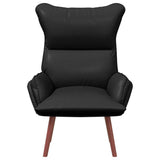 Armchair Black 69 x 74 x 93 cm Artificial Leather 42001863