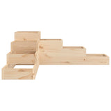 Garden Planter 4-Tier 106x104.5x36 cm Solid Wood Pine 825324