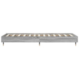 Bed Frame Grey Sonoma 80 x 200 cm Engineered Wood 8009051