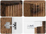 Bathroom Furniture Set 2 pcs Old Wood 33 x 34.5 x 100 cm 3406131