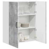 Wall Cabinet PORTO Concrete Grey 80 x 31 x 100 cm 885498