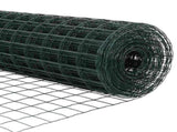 Euro Fence with Post 10 x 1 m PVC-Coated Steel Green Mesh 3336042