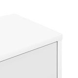 Wall Corner Shelf White 48 x 48 x 120 cm Engineered Wood 8012228