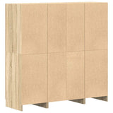 3 Piece Kitchen Cabinet Set Sonoma Oak Engineered Wood 3324153