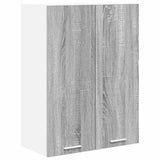 Hanging Cabinet Grey Sonoma 60 x 31 x 80 cm Engineered Wood 884279