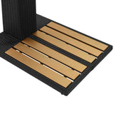 Garden Shower Poly Rattan WPC 44750
