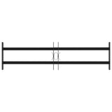 Security Grille for Windows with 2 Crossbars 3 pcs 63-114 cm 42031283