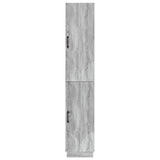Cabinet Set 2 pcs Grey Sonoma Engineered Wood 3416796