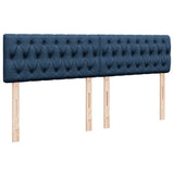 Box Spring Bed with Mattress Blue 180x200 cm Fabric 3285980