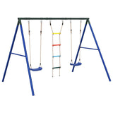 Outdoor Swing Set with Swings and Ladder 3283591
