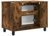 Bathroom Vanity Unit Smoked Oak 60 x 35 x 60 cm Engineered Wood 889410