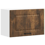 Kitchen Wall Cabinet Kalmar Smoked Oak Engineered Wood 853602