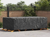 Furniture Cover Plain Black 240 x 140 x 90 cm 600D 4105809