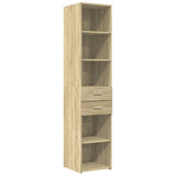 Highboard Sonoma Oak 40x42.5x185 cm Engineered Wood 3281443