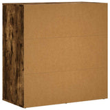 Sideboard Smoked Oak 79x38x80 cm Engineered Wood 840517