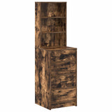 Highboard Smoked oak 40 x 41 x 135 cm Engineered wood 865050