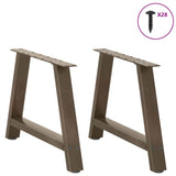 Coffee Table Legs A-Shaped 2 pcs 60x cm Steel 4012839