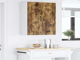 Wall Cabinet PORTO Smoked Oak 60 x 31 x 80 cm Engineered Wood 885400