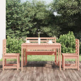 4 Piece Garden Dining Set Solid Wood Douglas 3154694