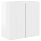 TV Wall Cabinet Wall-mounted High Gloss White 59.5 x 31 x 60 cm 892353