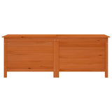 Garden Storage Box Brown 150x50x56.5 cm Solid Wood Fir 364759