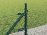 Welded Wire Fence with Concrete Base 25 x 0.4 m 3353501