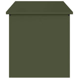Garden Storage Cushion Box Steel 100 x 50.5 x 50 cm 220 874563