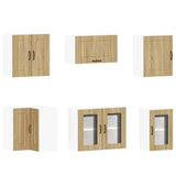 11 Piece Kitchen Cabinet Set "Kalmar" Sonoma Oak Engineered Wood 3314914