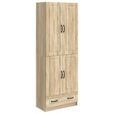 Cabinet Set 2 pcs Sonoma Oak Engineered Wood 3416936