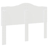 Headboard White Engineered wood 887978