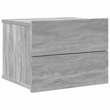 Bedside Cabinets 2 pcs Grey Sonoma 40x30x30 cm Engineered Wood 815414