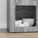 Sideboard Grey Sonoma 59 x 35 x 80.5 cm Engineered Wood 891320