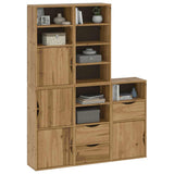 Side Cabinets 5 pcs "ODDA" 40x24x79 cm Solid Wood Pine 3365360
