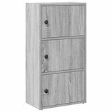 Bookcase Grey Sonoma 40x24x77 cm Engineered Wood 860369