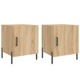 Bedside Cabinets 2 pcs Sonoma Oak 40x40x50 cm Engineered Wood 827587