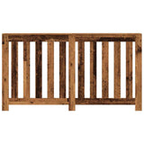 Radiator Cover Old Wood 149x20x82 cm Engineered Wood 852751