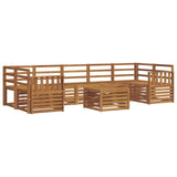 Sofa Sets 8 pcs Natural Solid Acacia Wood 3374519