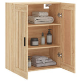 Wall Mounted Cabinet Sonoma Oak 69.5x34x90 cm Engineered Wood 830399