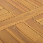 Square Table Top 50x50x2.5 cm Solid Wood Teak 316156