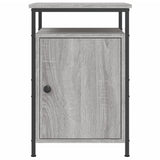 Bedside Cabinets 2 pcs Grey Sonoma 40x42x60 cm Engineered Wood 825870