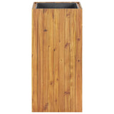 Garden Raised Bed 43.5x43.5x90 cm Solid Acacia Wood 46571