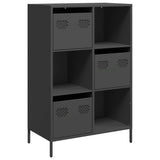 Highboard Black 68x39x103.5 cm Steel 851406