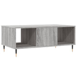Coffee Table Grey Sonoma 90x50x36.5 cm Engineered Wood 830586