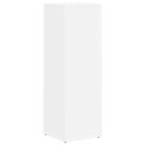 Side Shelf White 33 x 32 x 100.5 cm Engineered Wood 892417