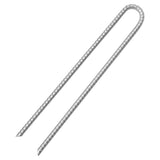 Tent Pegs 12 pcs U-shaped 41.5 cm 12 mm Galvanised Steel 4009350