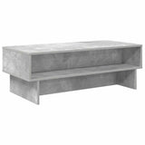 Coffee Table Concrete Grey 100 x 46 x 35 cm Engineered Wood 8000239